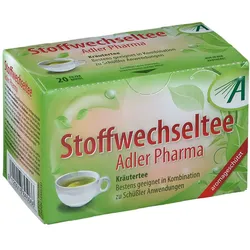 Adler Pharma Stoffwechseltee Filterbeutel 20 St 20 St Filterbeutel