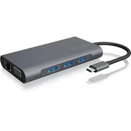 Icy Box IB-DK4040-CPD, - Dockingstation - USB-C
