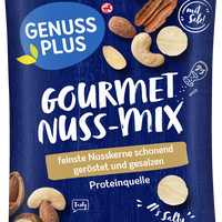 GENUSS PLUS Gourmet Nuss Mix geröstet und gesalzen - 125.0 g