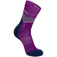 Icebreaker Merino Hike+ Medium Crew Across The Peaks Socken