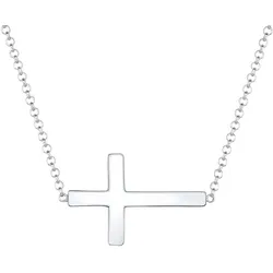 Elli Kreuz Faith 925 Sterling Silber Kommunion Damen 