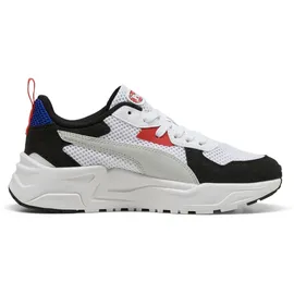 Puma Trinity Lite Mid 90s Kinder PUMA black/PUMA white/vivid blue/red fire 38,5