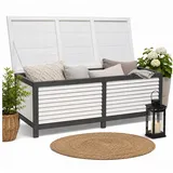 MuCoLa Auflagenbox 140 x 52 x 46 cm Grau