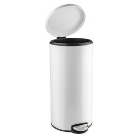 Home4You Treteimer 30 l Weiß