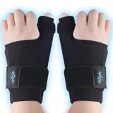 Hilph Kühlpad Handgelenk Kühlhandschuhe für Hände & Daumen, Kühlhandschuhe für hände, Gel-Handschuhe für Karpaltunnel & Tenosynovitis, Daumen bei Chemo-Therapie, Rheuma, Arthritis - 2 Stück