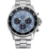 Orient Mako Solar Light Blue Stahl 40 mm RA-TX0206L10B