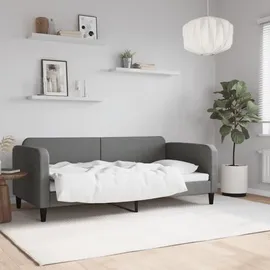vidaXL Tagesbett 90 x 190 cm Dunkelgrau
