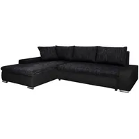 Beautysofa Ecksofa TEO mit Schlaffunktion, Schlafecke - Sofa Webstoff