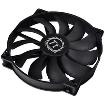 Thermaltake Pure 20 PC-Gehäuse-Lüfter Schwarz (B x H x T) 200 x 200 x 30 mm