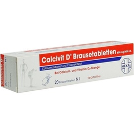 CHEPLAPHARM Arzneimittel GmbH Calcivit D Brausetabletten 20 St