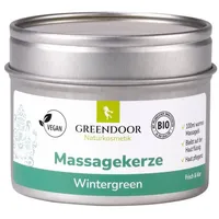 GREENDOOR Massagekerze Wintergreen 100 ml