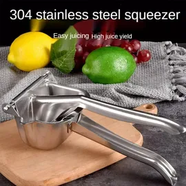 HERZBERG HG8107 Zitruspresse silber