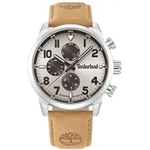 Timberland TDWGF0009503 Henniker II Herrenuhr 47mm 5ATM - Braun/Silber