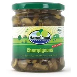 Marschland - Bio-Champignons geschnitten