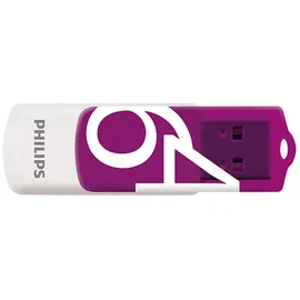 Philips Vivid Edition 64 GB lila/weiß USB 3.0