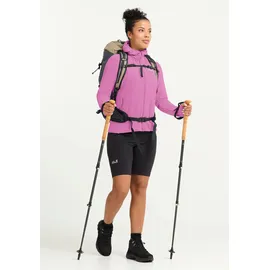 Jack Wolfskin Litestride Hooded Full Zip W foxglove