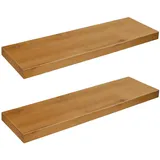 OEM Wandregal 60 x 20 x 3,8 cm Erle