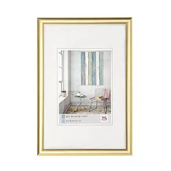 walther design  Bilderrahmen Trendstyle gold 32,7 x 42,8 cm