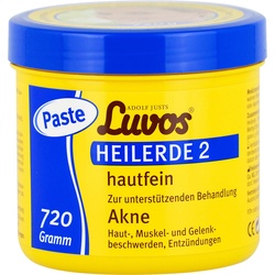 Luvos, Muskelsalbe, Heilerde 2 hautfein zur unterstützenden Behandlung von Akne, 720 g Creme