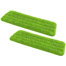 Maximex Ersatzbezüge für Sprüh-Mopp 2er Set, putzen ohne Chemie, mit spezieller Faserkombination, abnehmbarer Überzug bei 40°C waschbar, Maße (B x H x T): je 43 x 1 x 14,5 cm