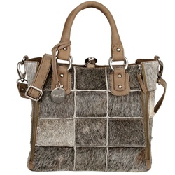 Bull Hunt Jackie-Sherpa SaltPepper Handtasche