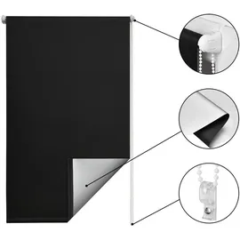 Sol Royal Thermorollo SolReflect T42 für Fenster & TürenSchwarz, 160x90x3.1 cm