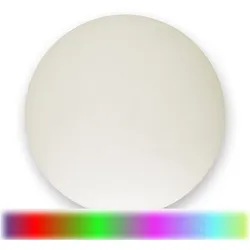 Leuchtobjekt outdoor KUGEL 40cm mit RGB LED Modul - Wireless Charging - Fernbedi...
