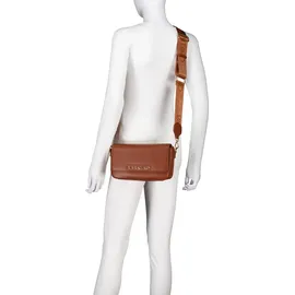 Valentino Aury Re Schultertasche Polyurethan Braun