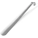 Montegoni Schuhlöffel 42 cm Edelstahl Schuhanzieher – Langer, robuster Schuhhelfer für alle (Einzel-Schuhlöffel, 1-teiliges Schuhhilfe Produkt), Langlebig, ergonomisch, langer Griff, schützt Schuhe & Socken silberfarben