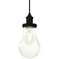 Westinghouse Pendelleuchte Glühbirne Oil Rubbed Bronze und Klarglas