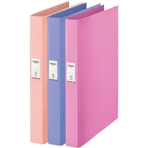 Rexel Solea DIN A4 25 mm Blau/Rosa/Pfirsich 3 St.