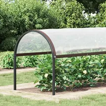 vidaXL Pflanzenabdeckung mit Ösen 2x6 m Polyethylen