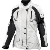 Gms Taylor Damen Motorrad Textiljacke, wasserdicht - Beige/Schwarz - 9XL