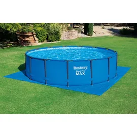 BESTWAY PE-Bodenplane 488 x 488 cm blau quadratisch