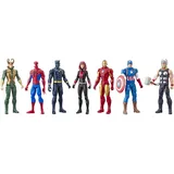 Hasbro Marvel Avengers Titan Hero Serie Action-Figuren Pack, 7 Action-Figuren (30 cm) und 5 Accessoires