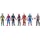 Hasbro Marvel Avengers Titan Hero Serie Action-Figuren Pack, 7 Action-Figuren (30 cm) und 5 Accessoires