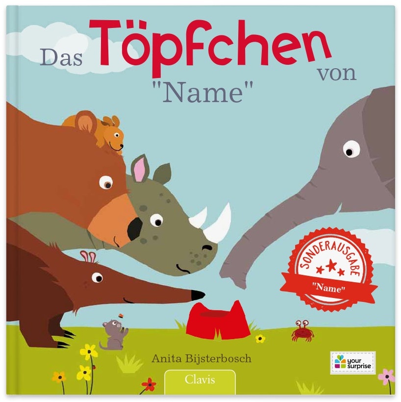 Personalisierte Kinderbücher - Das Töpfchen von...