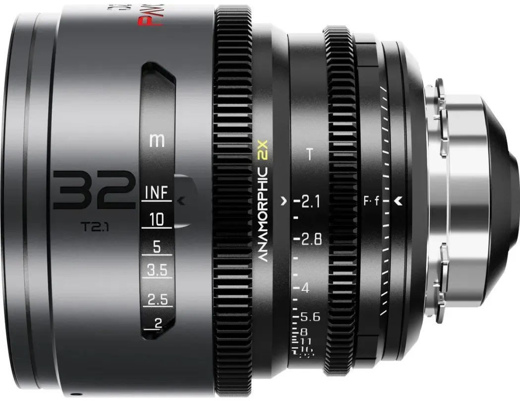 DZOFILM Pavo 2x Anamorphic 32mm T2.1 für PL/EF Mount Neutral Coating
