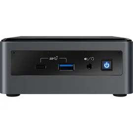 Intel NUC BXNUC10I3FNH1 PC/Workstation Barebone UCFF Black BGA 1528 i3-10110U 2.1 GHz