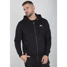 Alpha Industries Basic Sl Reißverschlusspullover Black XL