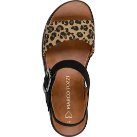 Marco Tozzi Sandale Damen Schwarz 38