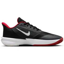 Nike Precision VII Basketballschuhe Herren 002 black/white-university red 44