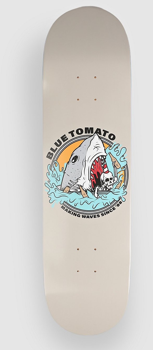 Blue Tomato Making Waves 8.5" Skateboard Deck beige Gr. Uni