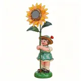 Hubrig Volkskunst GmbH Hubrig Blumenkind/Blumenmädchen mit Sonnenblume