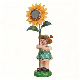 Hubrig Volkskunst GmbH Hubrig Blumenkind/Blumenmädchen mit Sonnenblume