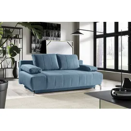 werk2 Schlafcouch Polyester 2-Sitzer Blau