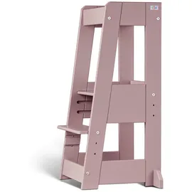 tiSsi Lernturm Felix 90 x 50 cm Buche massiv rosa