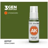 AK-Interactive AK 3GEN Olive Green 17ml