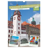 Calvendo Chemnitz Kulturhauptstadt Terminplaner (Wandkalender 2026 DIN A3 hoch),