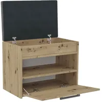 CDF MeHome Schuhregal 35x60x49 cm mit Sitzfläche und Stauraum